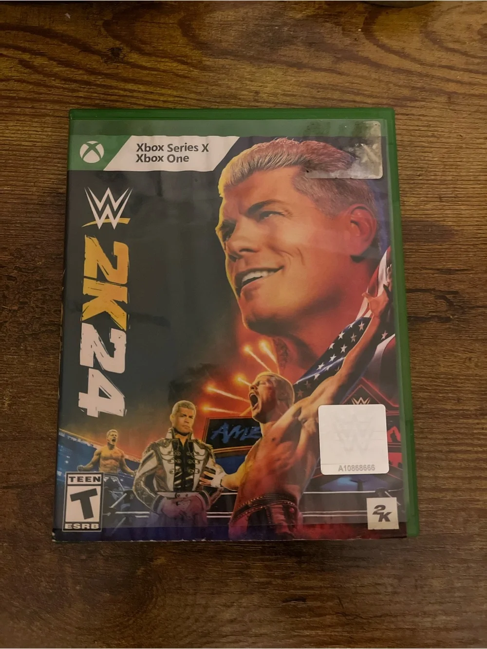 WWE 2K24 Video Game for Xbox One / Series X - WWE (Green Case) preowned